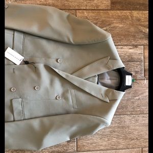 Light Grey - Double Breasted Suit 40R/34W